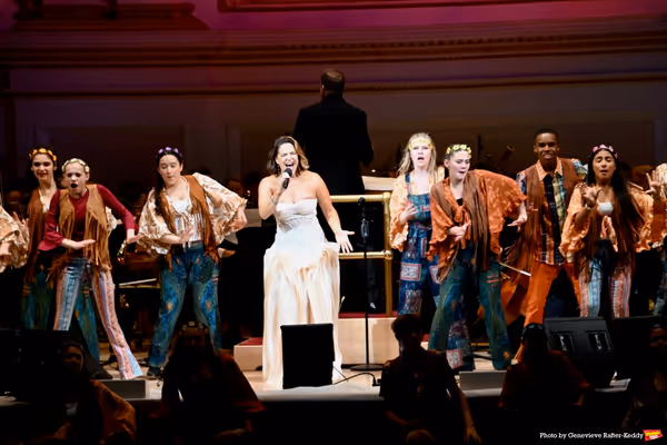Shoshana Bean and The Camp Broadway Kids Photo