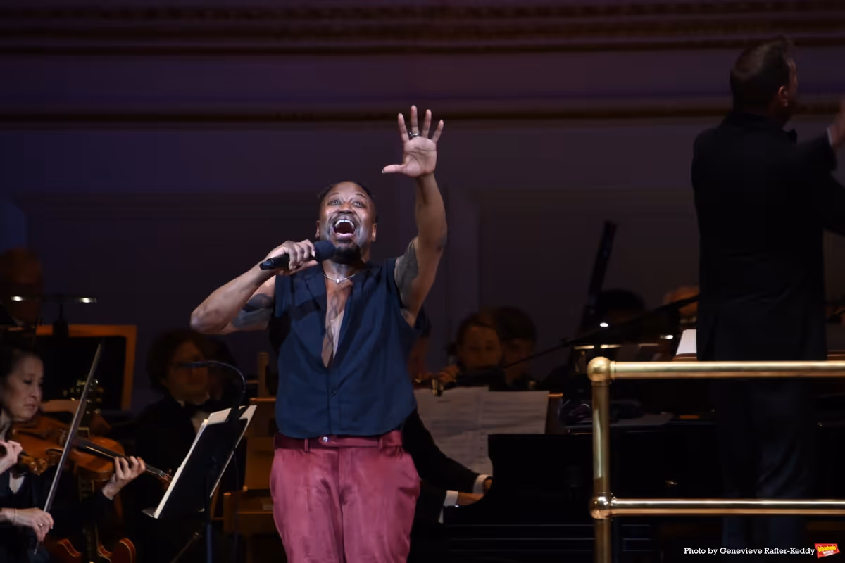 Tituss Burgess at Photos: Ben Platt, Lindsay Mendez, and More at the New York Pops Gala Honoring Stephen Schwartz