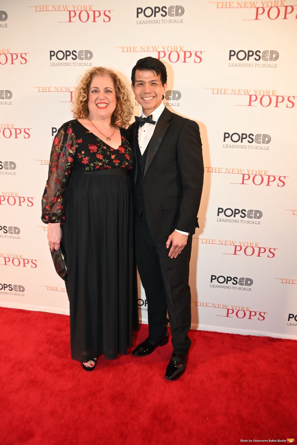 Mary Testa and Telly Leung at 