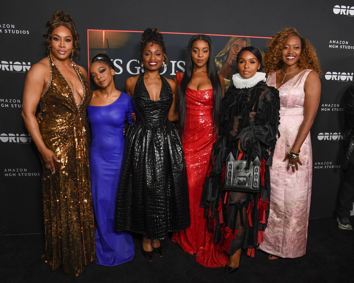 Vivica A. Fox, Kara Young, Aleshea Harris, Mallori Johnson, Janelle Monáe and Erika Alexander  at 