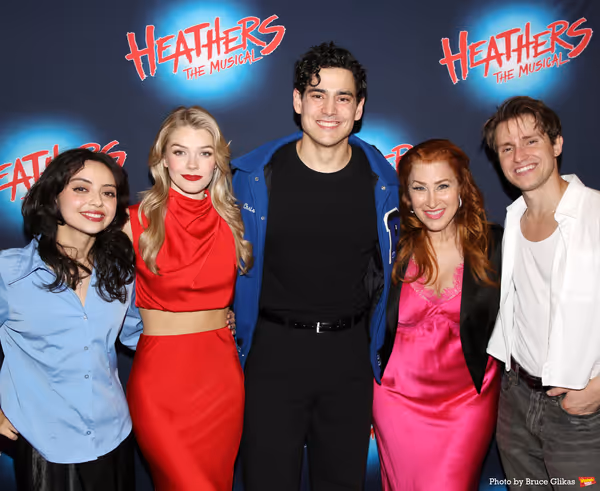 Isabella Esler, Xan Berube, Chris Marsh Clark, Lisa Ann Walter and John Cardoza Photo