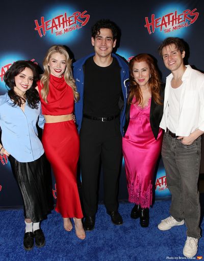 Isabella Esler, Xan Berube, Chris Marsh Clark, Lisa Ann Walter and John Cardoza Photo
