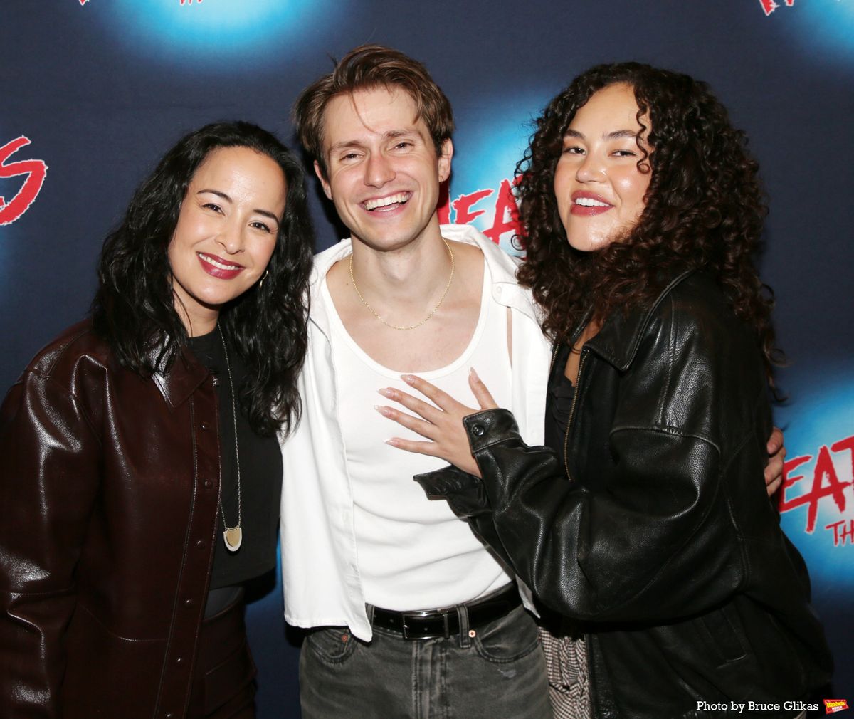 Courtney Reed, John Cardoza and Solea Pfeiffer at 