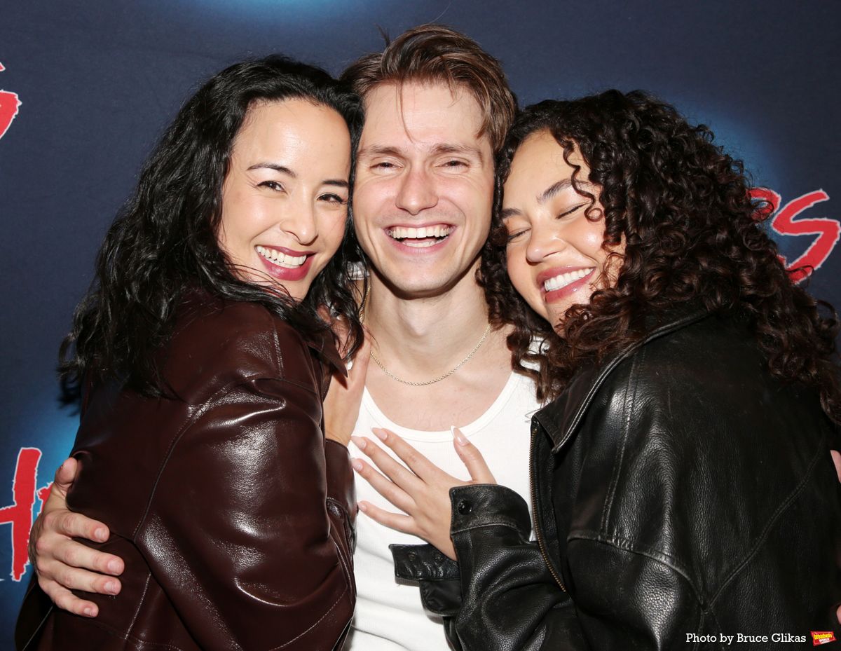Courtney Reed, John Cardoza and Solea Pfeiffer at 