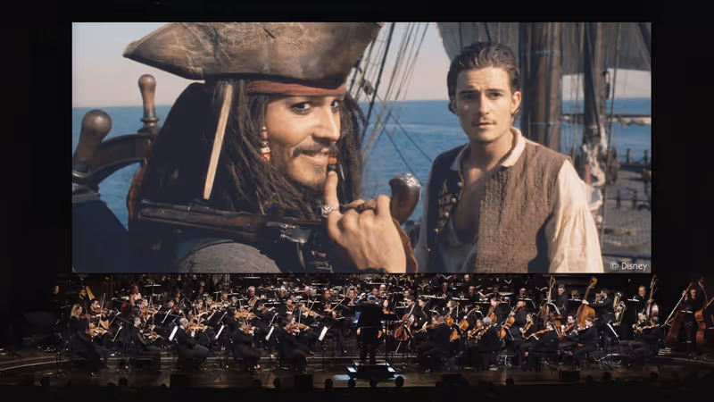 Preview: PIRATES OF THE CARIBBEAN: THE CURSE OF THE BLACK PEARL IN CONCERT with the FILMharmonique Orchestra Image