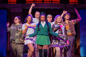 Jackera Davis with l-r, Syd Sider, Kiara Michelle Lee, Brian Martin, James Caleb Gric Photo