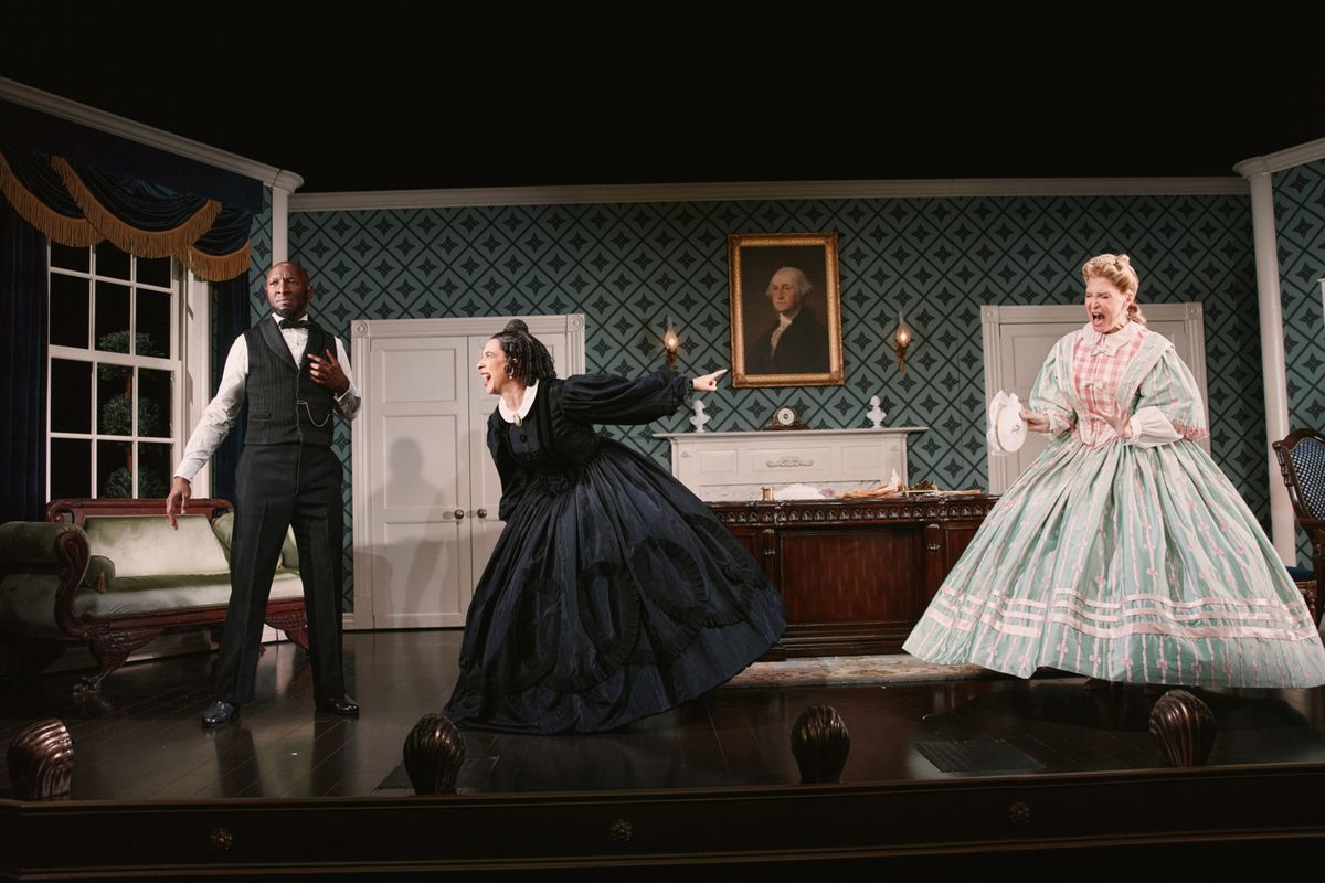 Phillip James Brannon, Maya Rudolph, and Bianca Leigh at 