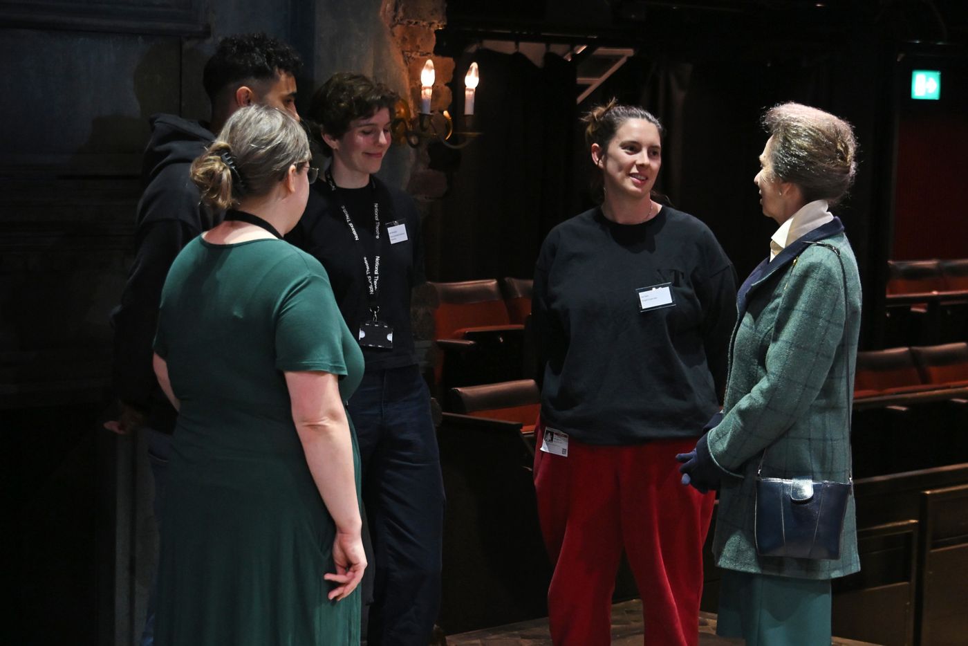 Photos: Princess Anne Visits National Theatre to Celebrate Apprenticeships Scheme  Image
