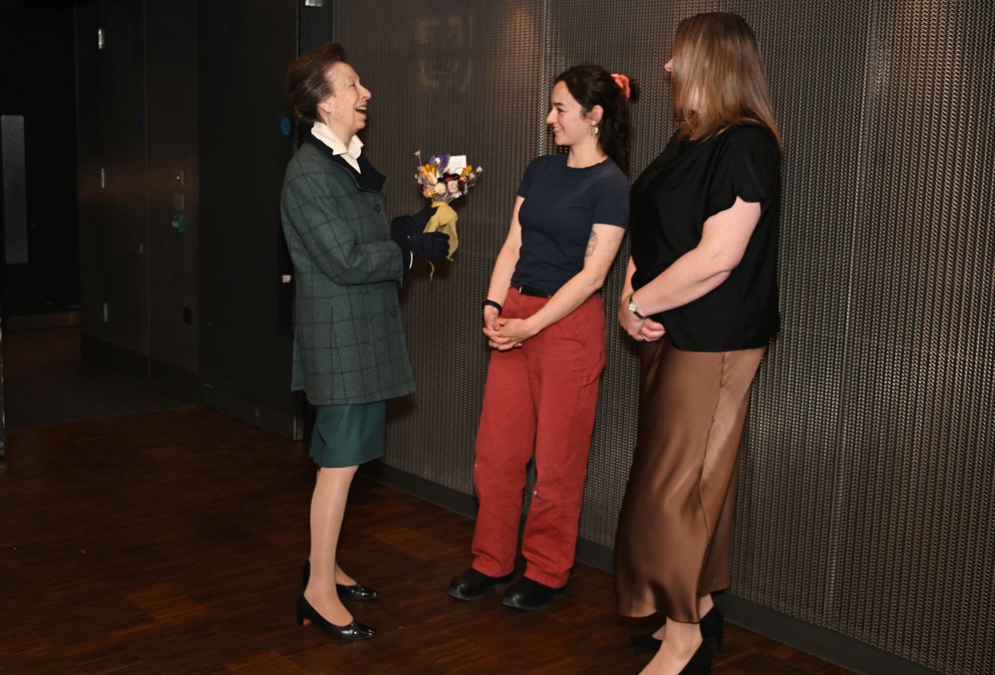 Photos: Princess Anne Visits National Theatre to Celebrate Apprenticeships Scheme  Image