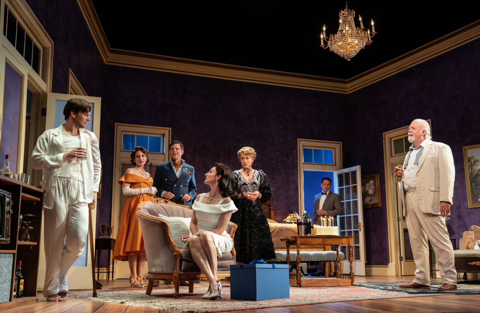 Photos: Elizabeth A. Davis, Lucas Dixon and More in CAT ON A HOT TIN ROOF at Bucks County Playhouse — photo 11 of 11