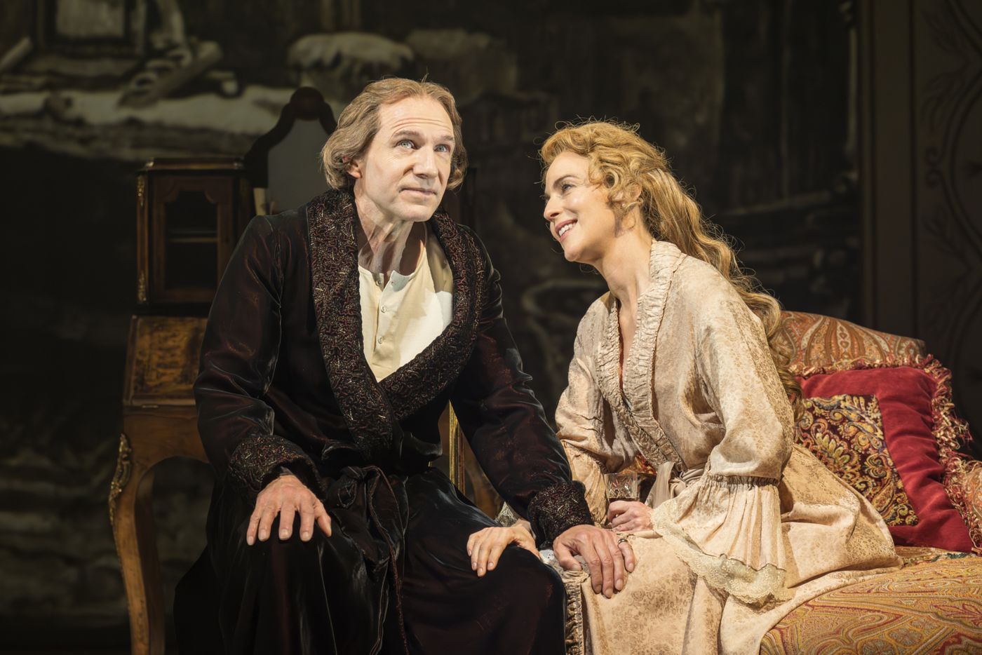 Photos: Ralph Fiennes and Miranda Raison in GRACE PERVADES at the Theatre Royal Haymarket  Image