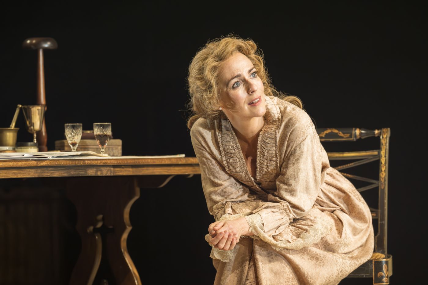 Photos: Ralph Fiennes and Miranda Raison in GRACE PERVADES at the Theatre Royal Haymarket  Image
