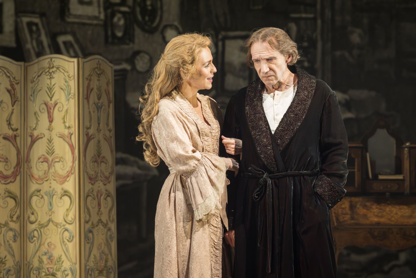 Photos: Ralph Fiennes and Miranda Raison in GRACE PERVADES at the Theatre Royal Haymarket  Image