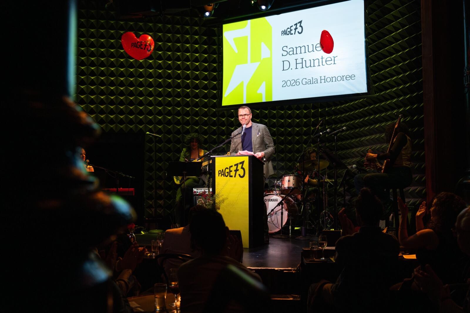 Photos: Samuel D. Hunter Honored at Page 73 Gala 2026 — photo 2 of 5