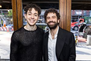 Ali Louis Bourgzui and Brandon Uranowitz Photo