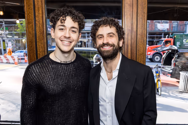 Ali Louis Bourgzui and Brandon Uranowitz Photo