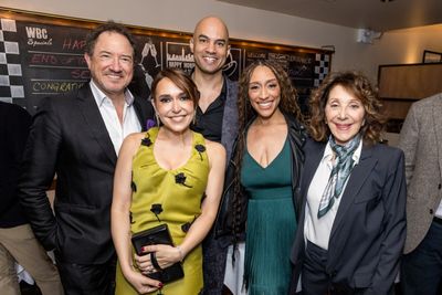 Kevin McCollum, Jessica Vosk, Nicholas Christopher, Jennifer Locke Christopher, and A Photo