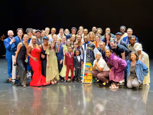 October 16, 2025: Ragtime, Alan Wiggins with the company. Photo Credit: Jeffrey Batem Photo