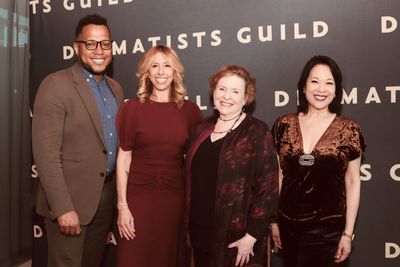 Branden Jacobs-Jenkins, Amanda Green, Cheryl Coons, and Christine Toy Johnson Photo