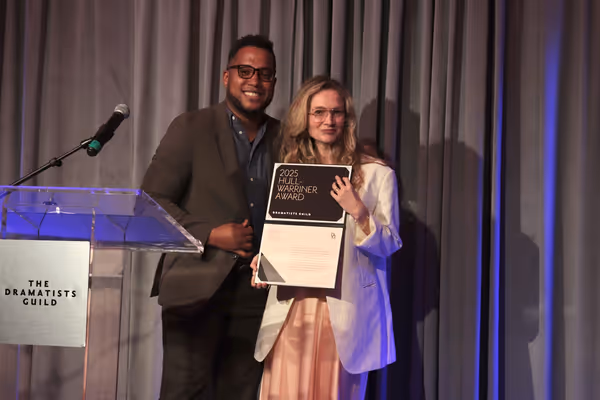 Branden Jacobs-Jenkins and Bess Wohl Photo