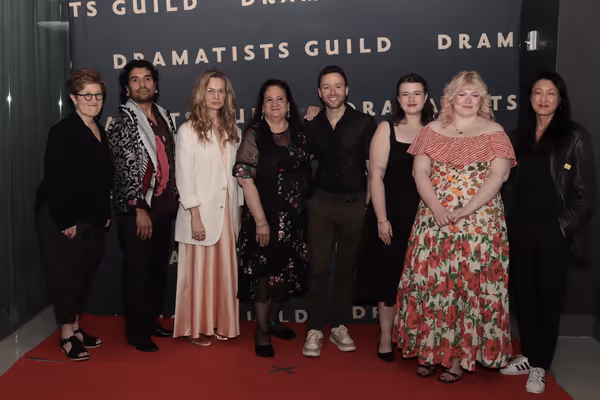 Lisa Kron, Victor I. Cazares, Bess Wohl, Migdalia Cruz, Benjamin Velez, Maggie Marie… Photo