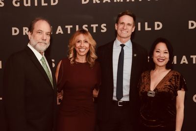 Ralph Sevush, Amanda Green, New York State Senator Erik Bottcher, and Christine Toy J Photo