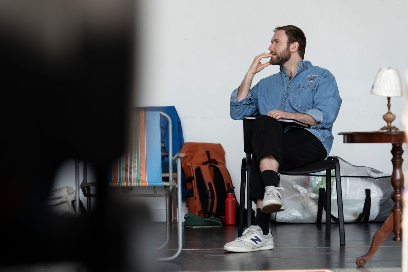 Photos: BLACK COMEDY in Rehearsal at the Orange Tree Theatre  Image
