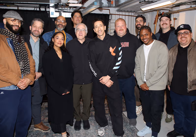 Photos: Robert De Niro Stops By THE FEAR OF 13 On Broadway — photo 3 of 3