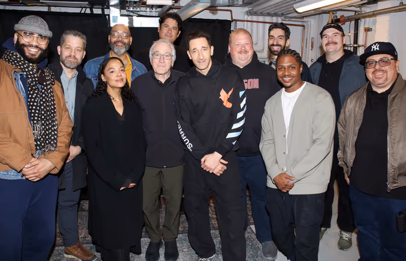 Photos: Robert De Niro Stops By THE FEAR OF 13 On Broadway — photo 2 of 3