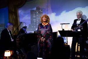 Bobby Peaco on piano, Avery Sommers and Paul Shewchuck on bass Photo