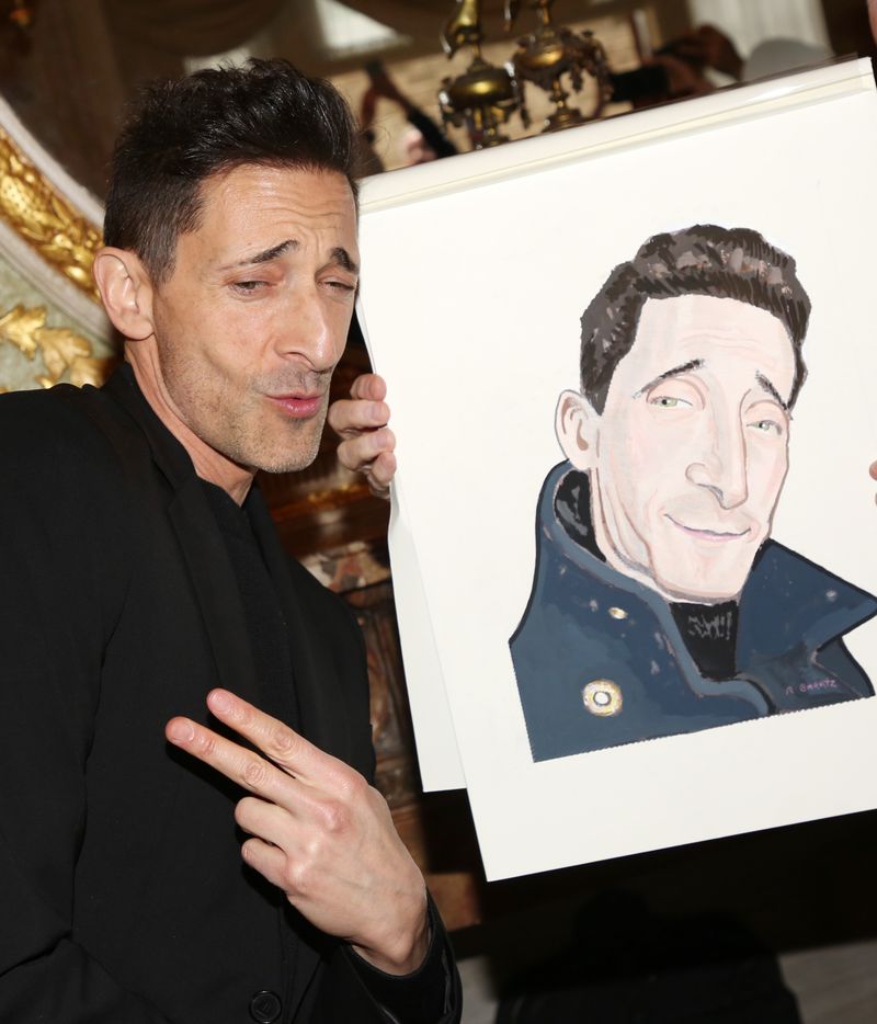 Photos: THE FEAR OF 13's Adrien Brody Receives Sardi's Portrait — photo 1 of 40