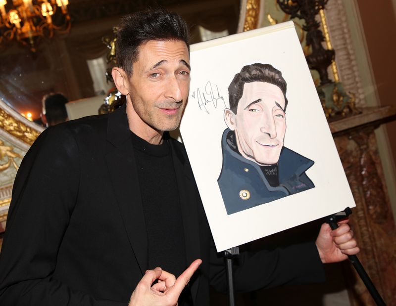 Photos: THE FEAR OF 13's Adrien Brody Receives Sardi's Portrait — photo 23 of 40