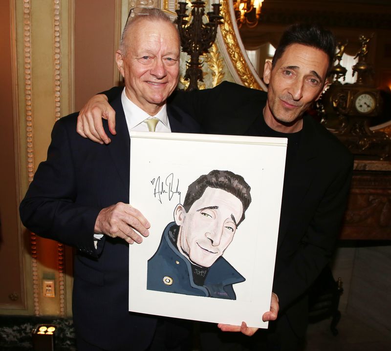Photos: THE FEAR OF 13's Adrien Brody Receives Sardi's Portrait — photo 25 of 40