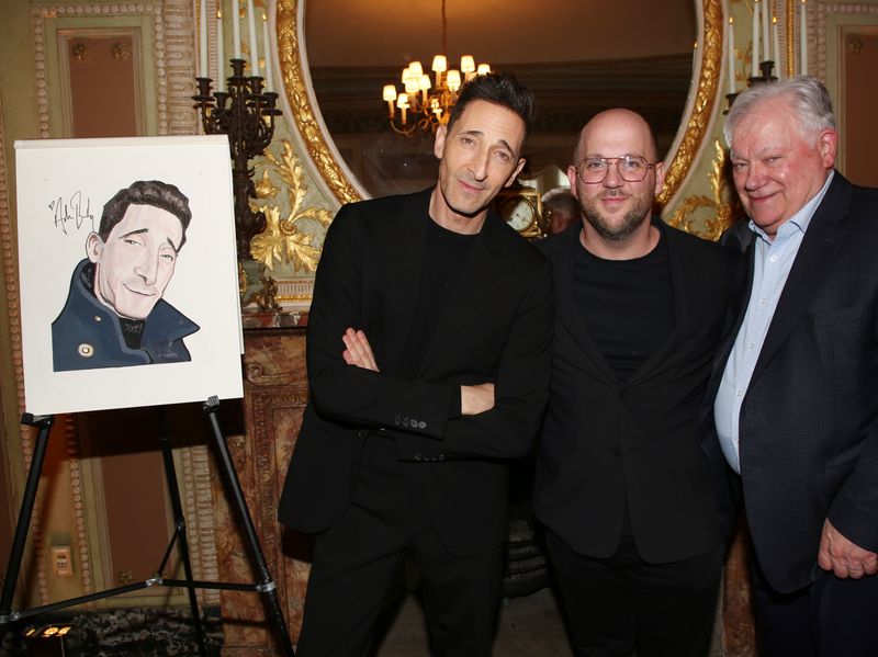 Photos: THE FEAR OF 13's Adrien Brody Receives Sardi's Portrait — photo 29 of 40