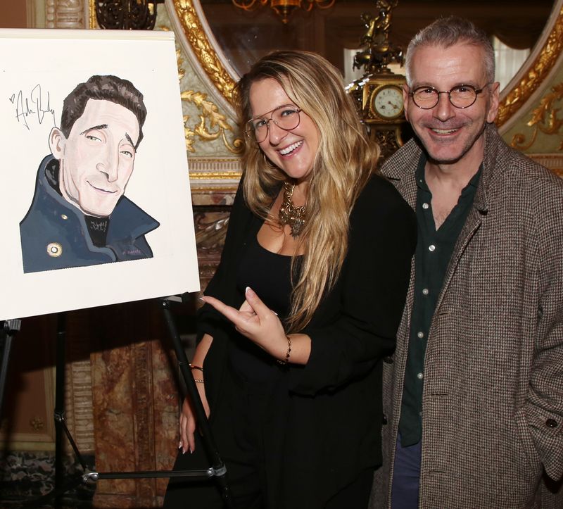 Photos: THE FEAR OF 13's Adrien Brody Receives Sardi's Portrait — photo 32 of 40