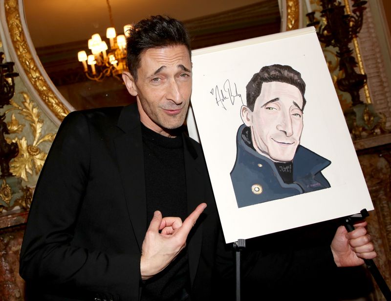 Photos: THE FEAR OF 13's Adrien Brody Receives Sardi's Portrait — photo 33 of 40
