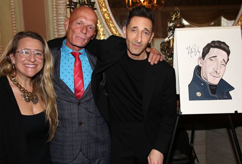 Photos: THE FEAR OF 13's Adrien Brody Receives Sardi's Portrait — photo 34 of 40