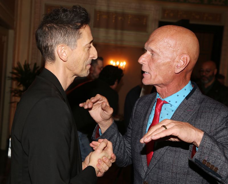 Photos: THE FEAR OF 13's Adrien Brody Receives Sardi's Portrait — photo 35 of 40