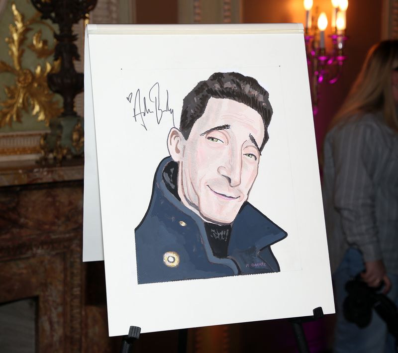 Photos: THE FEAR OF 13's Adrien Brody Receives Sardi's Portrait — photo 39 of 40