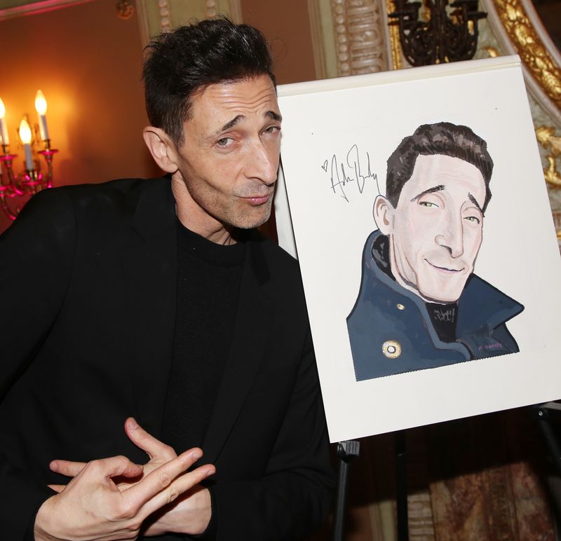 Photos: THE FEAR OF 13's Adrien Brody Receives Sardi's Portrait — photo 40 of 40