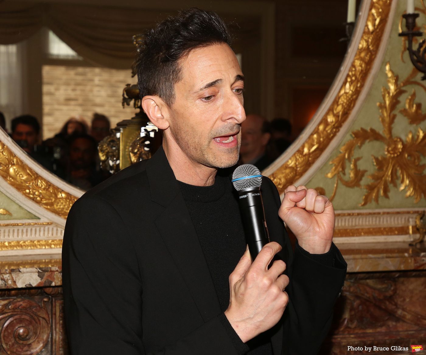 Photos: THE FEAR OF 13's Adrien Brody Receives Sardi's Portrait  Image
