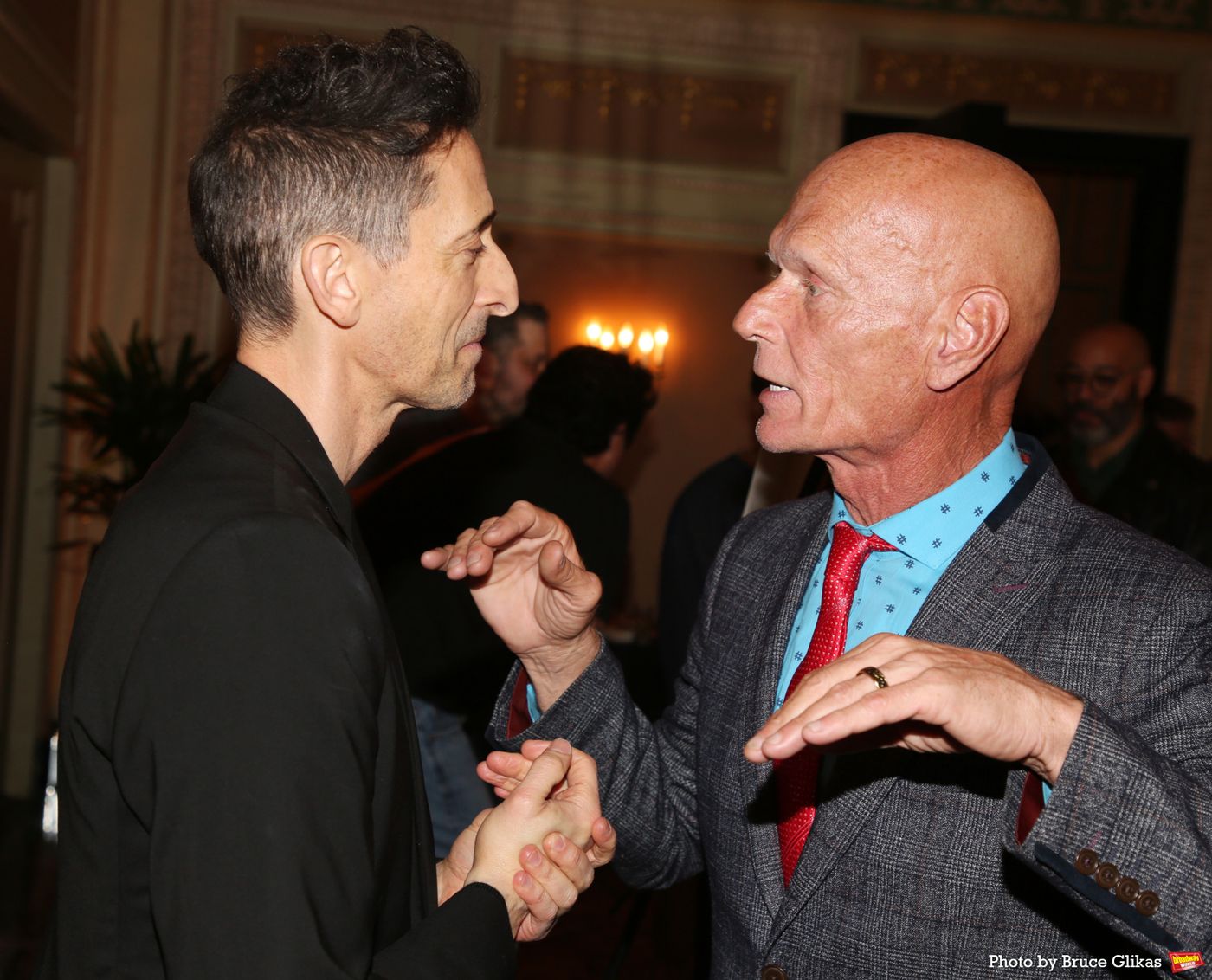 Photos: THE FEAR OF 13's Adrien Brody Receives Sardi's Portrait  Image