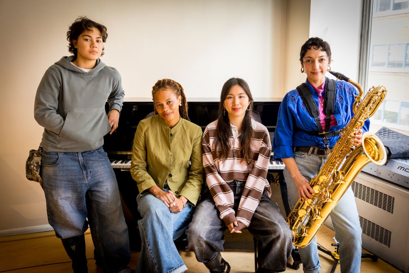 Photos: ||: GIRLS :||: CHANCE :||: MUSIC :||  in Rehearsal at the Vineyard Theatre  Image