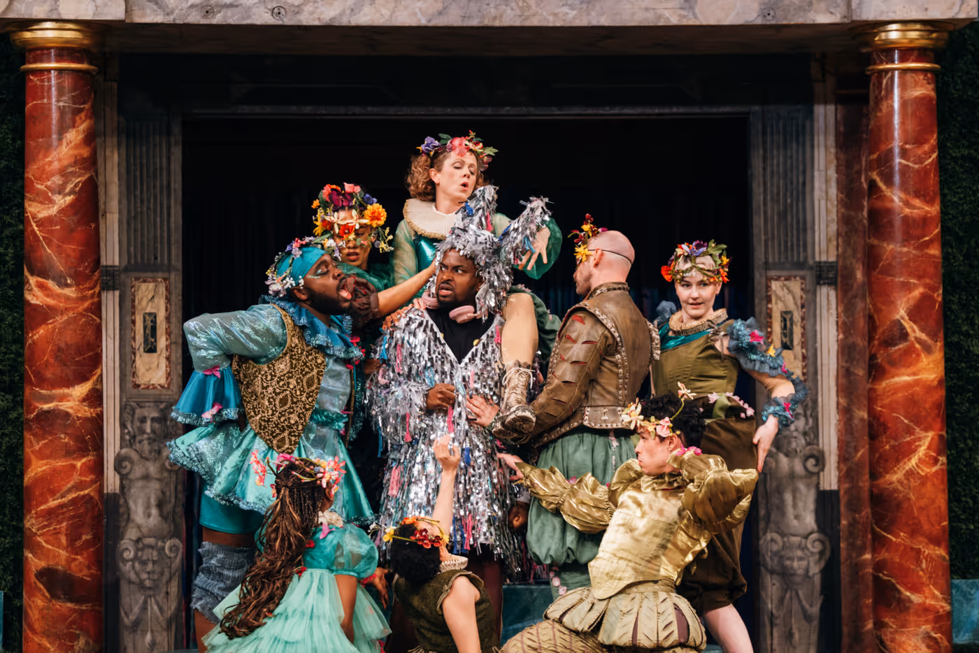 Photos: Audrey Brisson, Enyi Okoronkwo, and More in A MIDSUMMER NIGHT'S DREAM at Shakespeare's Globe  Image