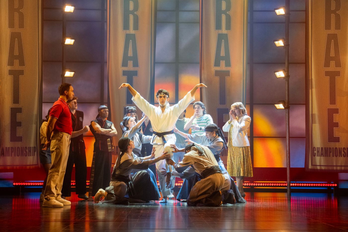 Photos: Gino Ochello and More in THE KARATE KID - THE MUSICAL UK Premiere  Image