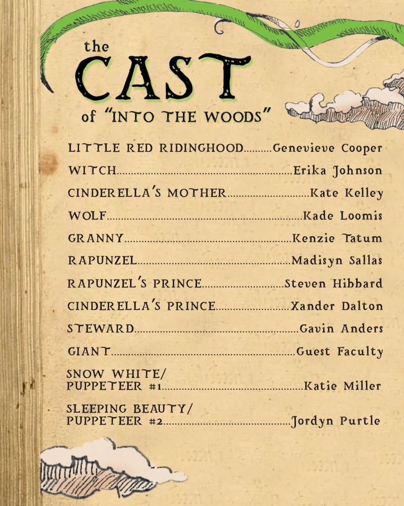 Review: INTO THE WOODS at Ouachita Baptist University Jones Performing Arts Center in Arkadelphia Image