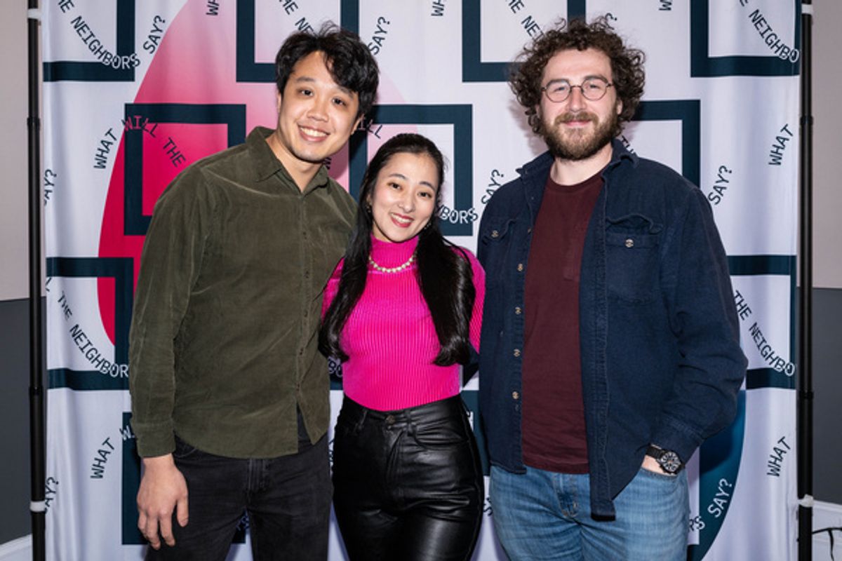 (L-R) Yung-Hung Sung, Suzu Sakai and Cameron Waitkun     at 