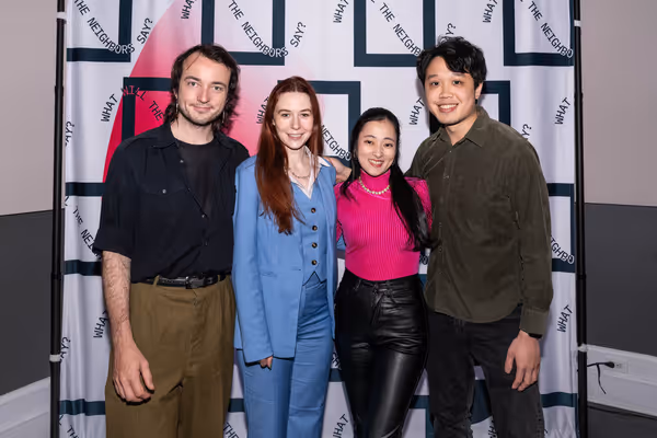 (L-R) Liam Bellman-Sharpe, Stephanie Bahniuk, Suzu Sakai and Yung-Hung Sung Photo
