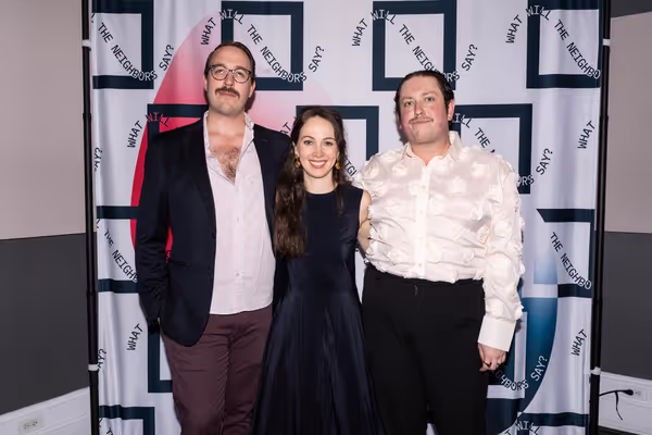 (L-R) Sam Hood Adrain, Baize Buzan and James Clements Photo