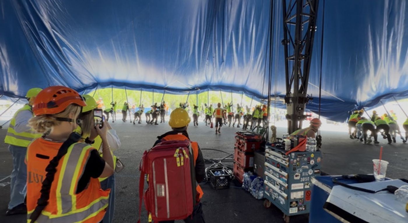 Photos: Cirque Du Soleil's LUZIA Raises Big Top In Oaks, PA  Image